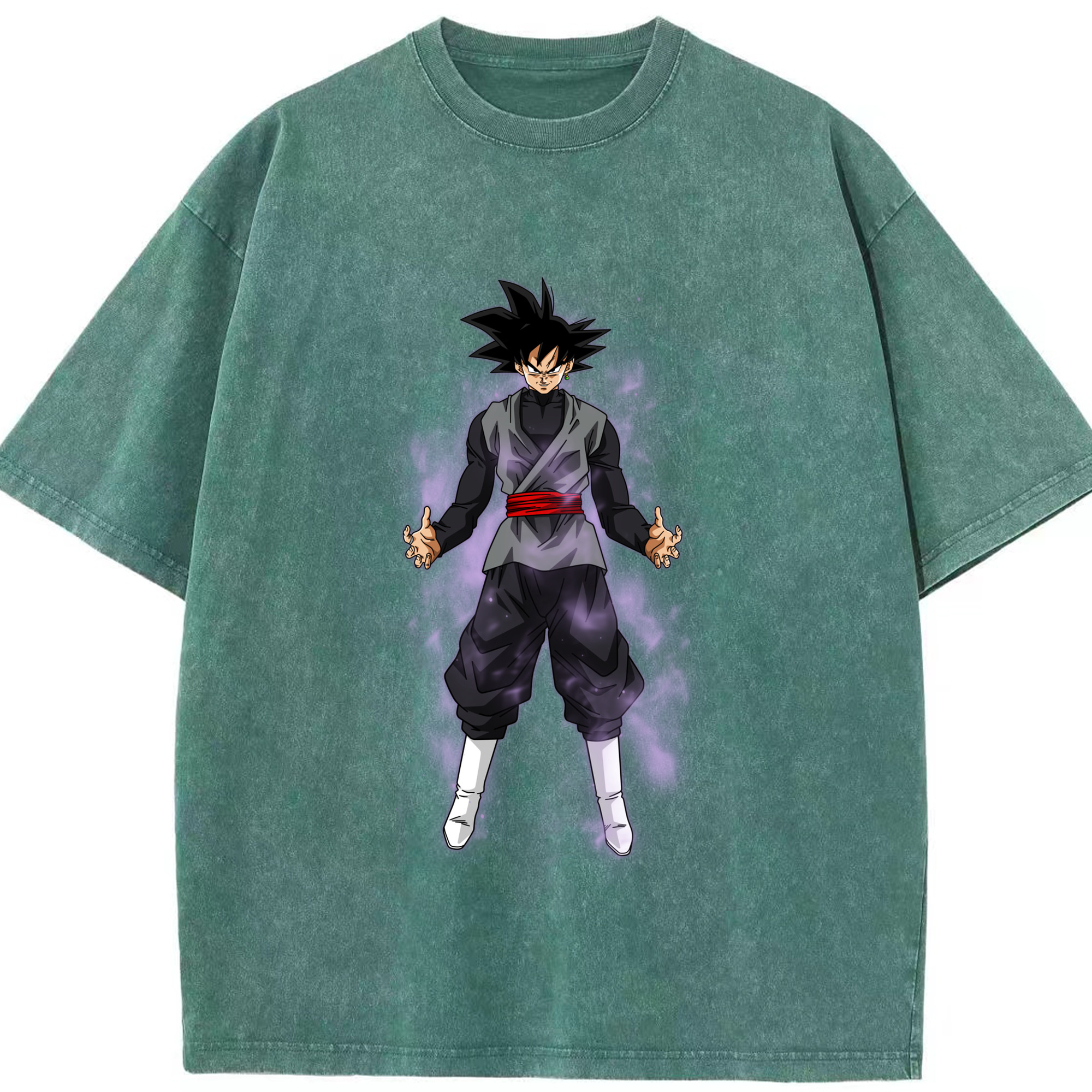 （画像用） ドラゴンボール ベジータ四世（Bejīta Yonsei）DRAGON BALL Vegeta IV 綿100% ヴィンテージ風 半袖Tシャツ（フロントプリント）